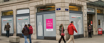 Vista esterna di Change Migros Vista esterna di Change Migros